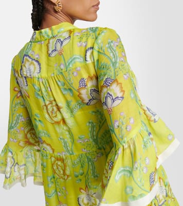 Floral ramie maxi dress | Dorothee Schumacher