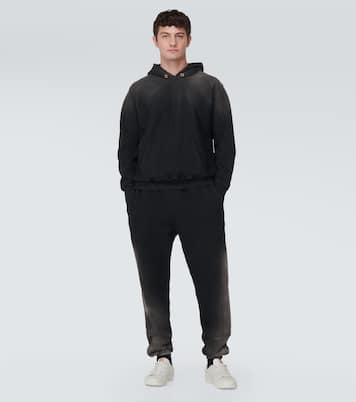 Cotton jersey hoodie | Les Tien