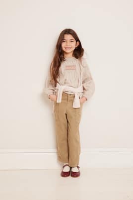 Pantaloni Tiche in twill di cotone | Bonpoint