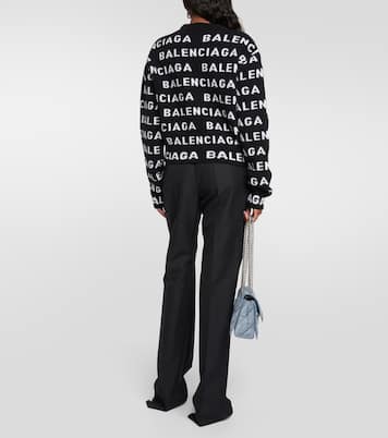 Jersey de lana con logo | Balenciaga