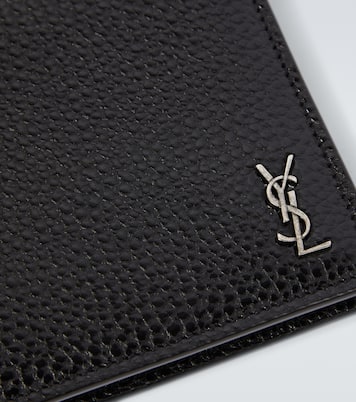 Tiny Cassandre East/West leather wallet | Saint Laurent