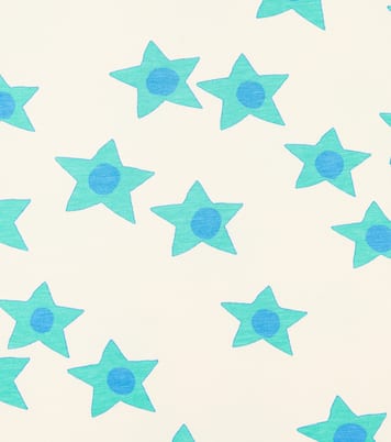 Printed cotton-blend jersey dress | Tinycottons