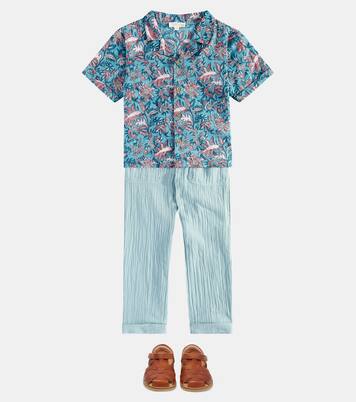 Alov floral cotton shirt | Louise Misha