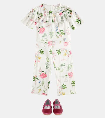 Pantalon ample à fleurs | Monnalisa