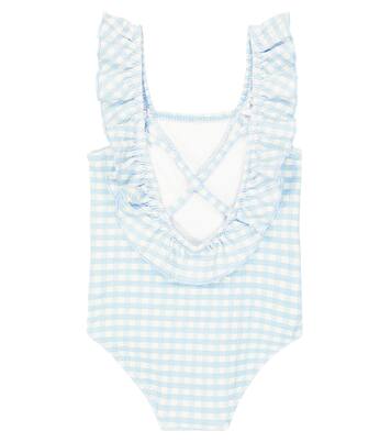 Baby Vichy ruffled swimsuit | Bobo Choses