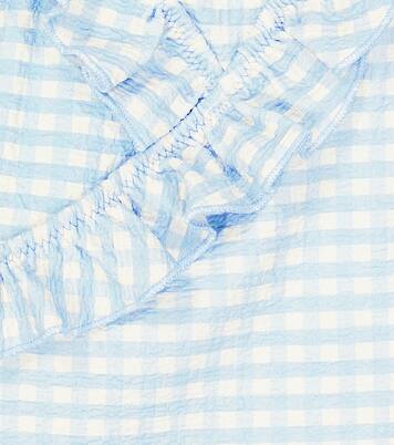 Baby Vichy ruffled swimsuit | Bobo Choses