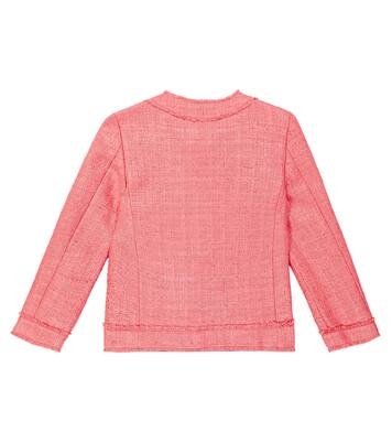Embellished cotton-blend tweed jacket | Dolce&Gabbana Kids
