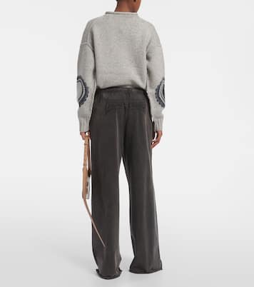 Weite Hose Felin aus Baumwolle | Acne Studios