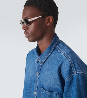 Triomphe Metal 03 aviator sunglasses | Celine Eyewear