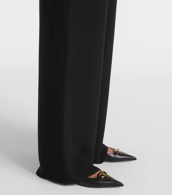 Cady Couture high-rise wide-leg pants | Valentino