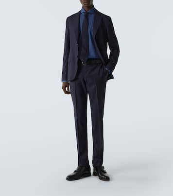 Cotton chambray shirt | Thom Sweeney
