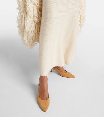 Escarpins Peggy 50 en daim | Gabriela Hearst