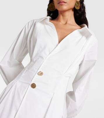 Robe midi Isabela en coton mélangé | Altuzarra