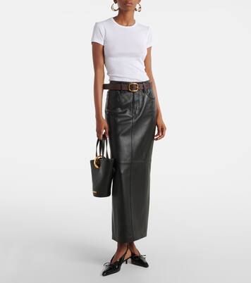 T-Shirt aus Baumwoll-Jersey | Wardrobe.NYC