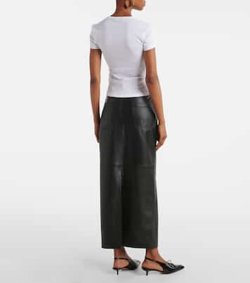 T-Shirt aus Baumwoll-Jersey | Wardrobe.NYC