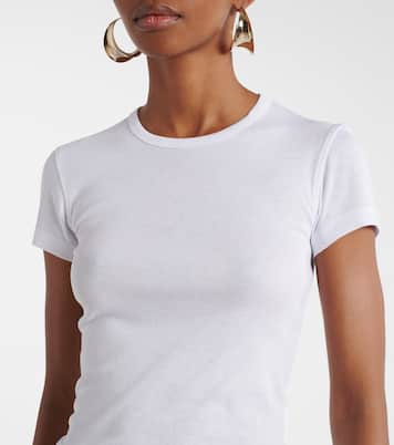 T-Shirt aus Baumwoll-Jersey | Wardrobe.NYC