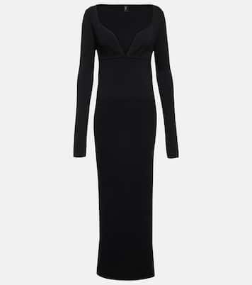 Abito lungo Helena in maglia a coste | SIR