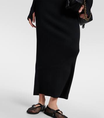 Abito lungo Helena in maglia a coste | SIR