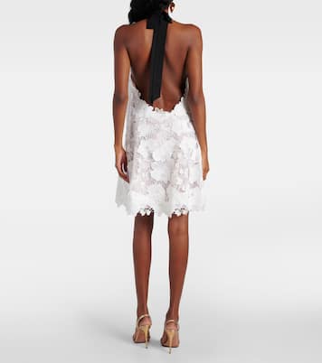 Minikleid aus Guipure-Spitze | Oscar de la Renta