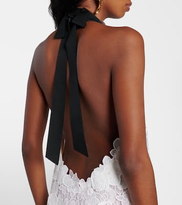 Minikleid aus Guipure-Spitze | Oscar de la Renta