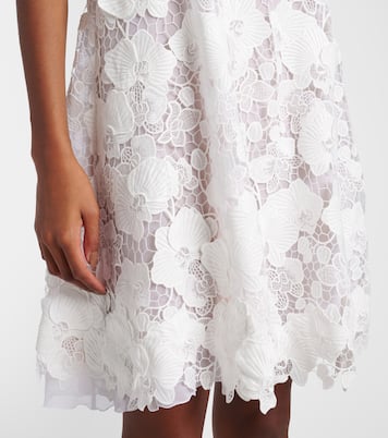 Minikleid aus Guipure-Spitze | Oscar de la Renta