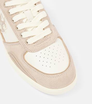 Sneakers Clover Court aus Veloursleder und Leder | Tory Burch