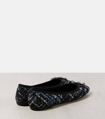 Ballerinas Elme aus Tweed | Jimmy Choo