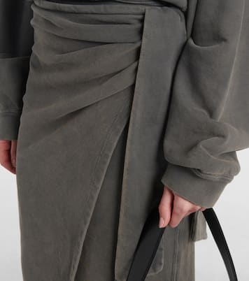 Sweatshirt-Kleid Sandrina aus Baumwoll-Jersey | Marant Etoile