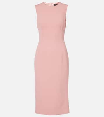 Virgin wool midi dress | Dolce&Gabbana