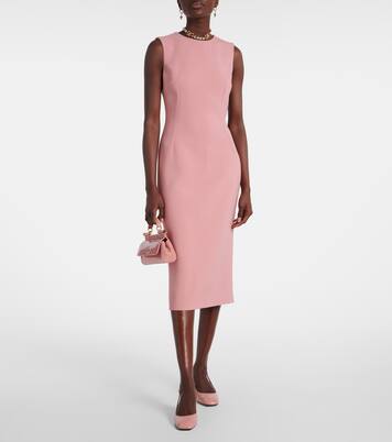 Virgin wool midi dress | Dolce&Gabbana