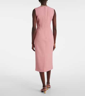 Virgin wool midi dress | Dolce&Gabbana