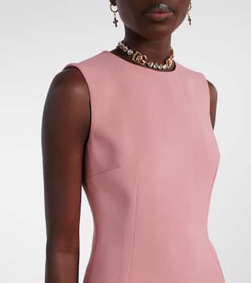 Virgin wool midi dress | Dolce&Gabbana
