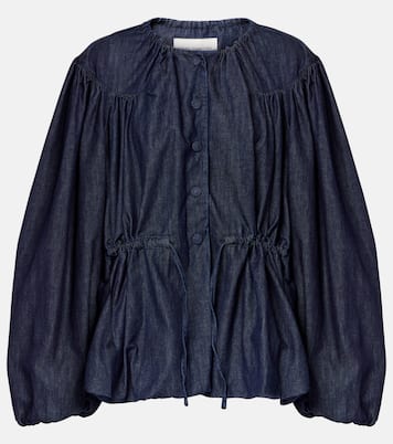 Bluse aus Denim | Dries Van Noten