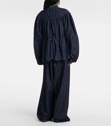 Bluse aus Denim | Dries Van Noten