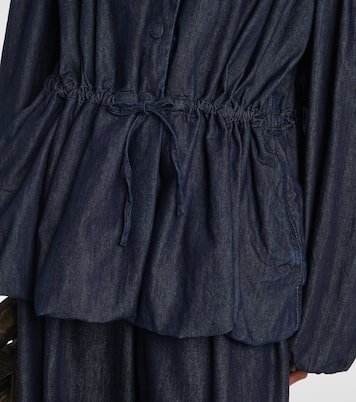 Bluse aus Denim | Dries Van Noten