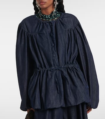 Bluse aus Denim | Dries Van Noten