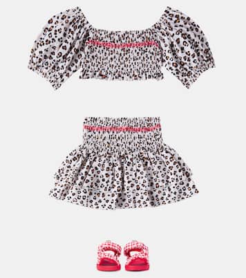 Gingham sandals | Monnalisa