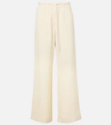 Weite High-Rise-Hose | Toteme