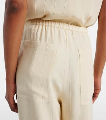 Weite High-Rise-Hose | Toteme