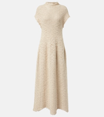 Abito lungo Ema in canapa e seta | Khaite