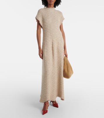 Abito lungo Ema in canapa e seta | Khaite