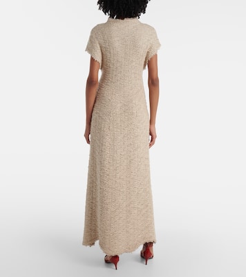 Abito lungo Ema in canapa e seta | Khaite