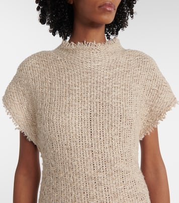 Abito lungo Ema in canapa e seta | Khaite