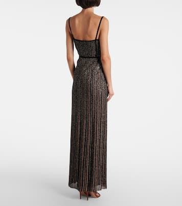 Maxikleid aus Strick mit Pailletten | Missoni