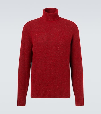 Alpaca wool, silk, and cotton-blend sweater | Brunello Cucinelli