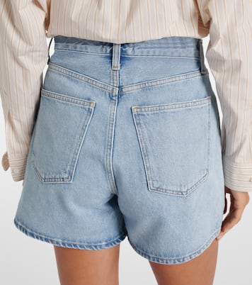 Rhoda high-rise denim shorts | Agolde