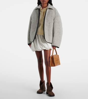 Wool and cotton-blend jacket | JW Anderson
