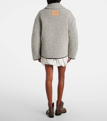 Wool and cotton-blend jacket | JW Anderson