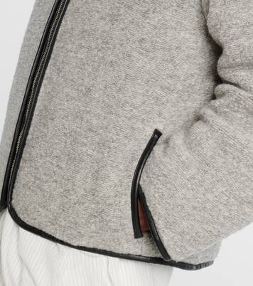 Wool and cotton-blend jacket | JW Anderson
