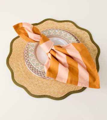 Set de 2 sets de table Cloud en paille | La DoubleJ